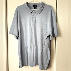🎉4/30$🎉 Calvin Klein Light Blue Polo Shirt - Size XXL